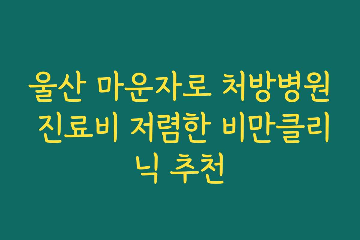 울산 마운자로 처방병원 진료비 저렴한 비만클리닉 추천 울산 마운자로 처방병원 진료비 저렴한 비만클리닉 추천
